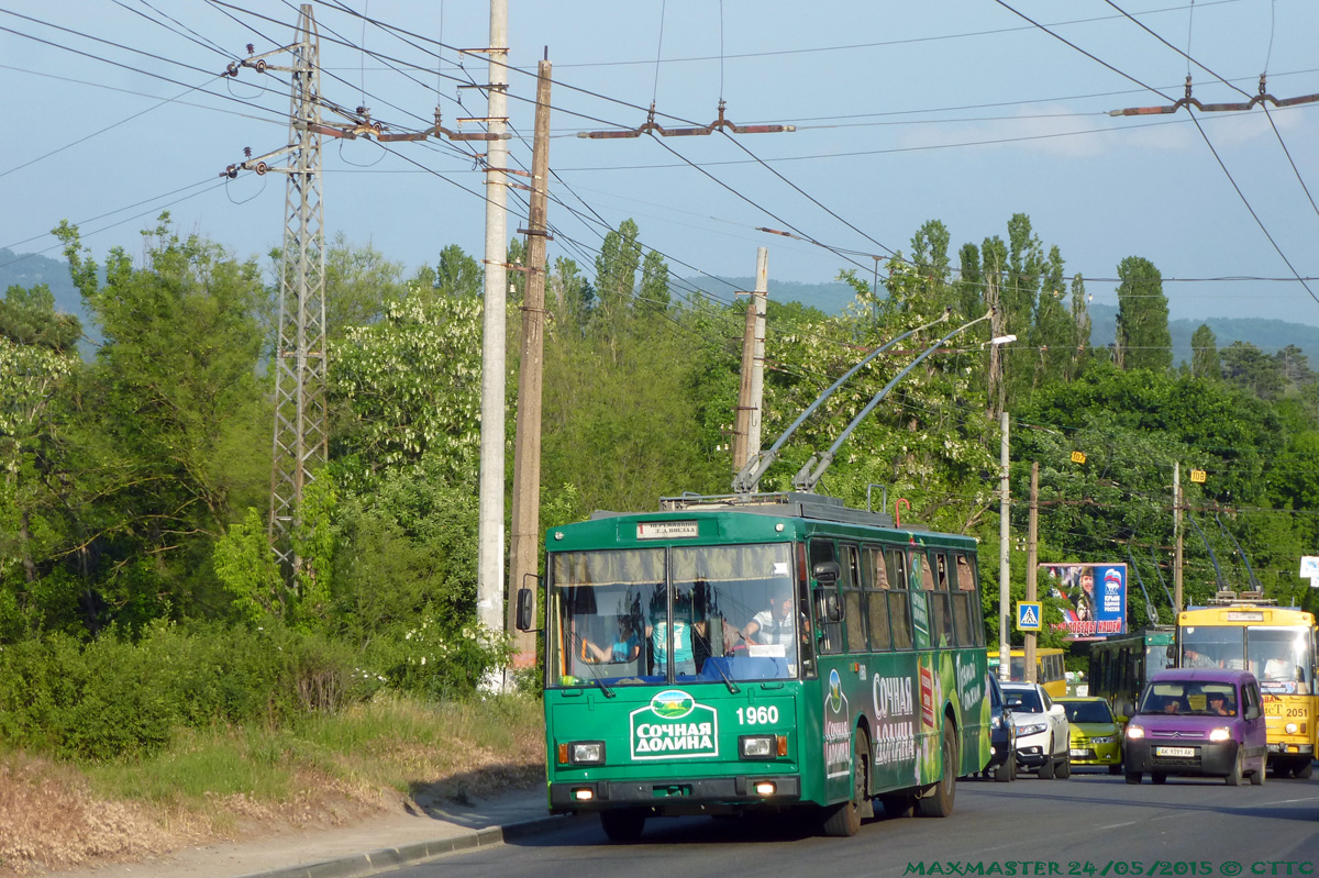 Крымский троллейбус, Škoda 14Tr06 № 1960