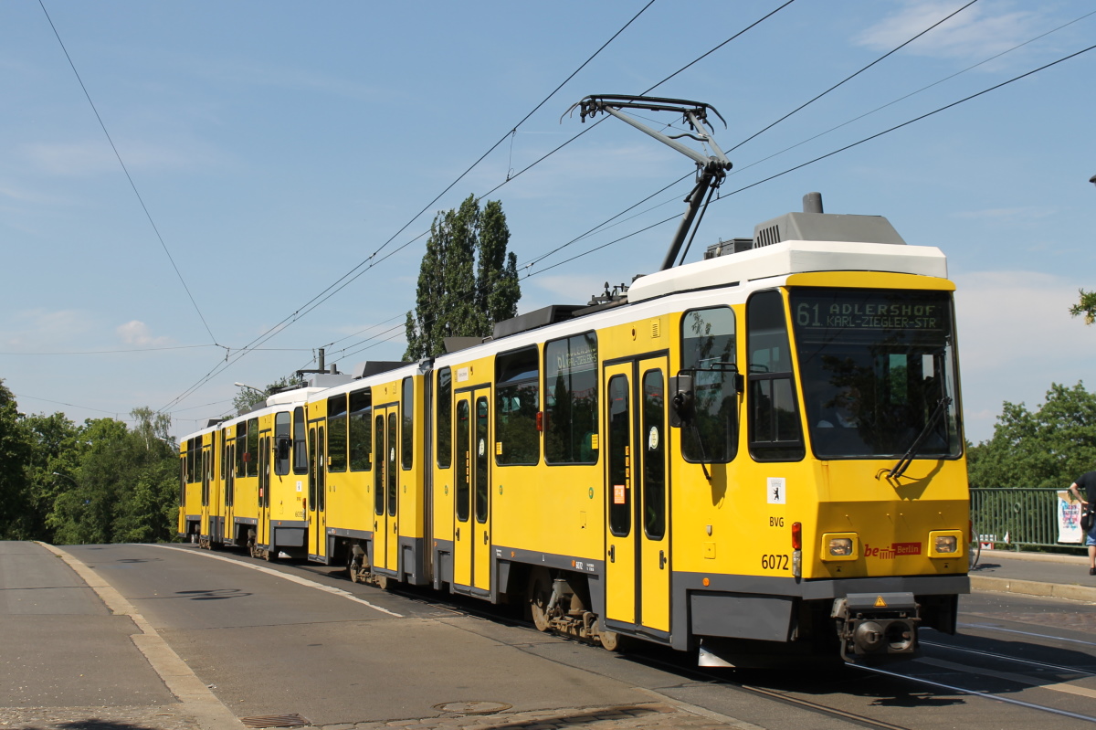 Берлин, Tatra KT4DM № 6072