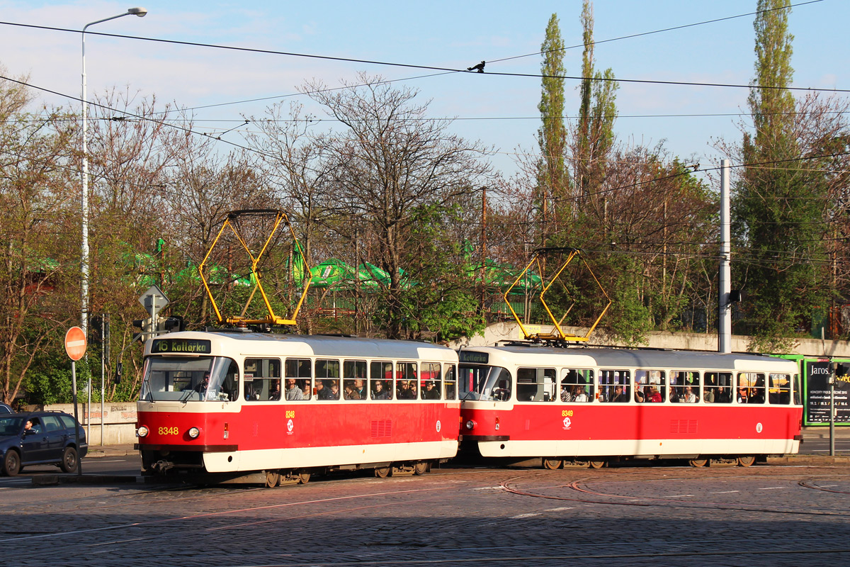 Прага, Tatra T3R.P № 8348