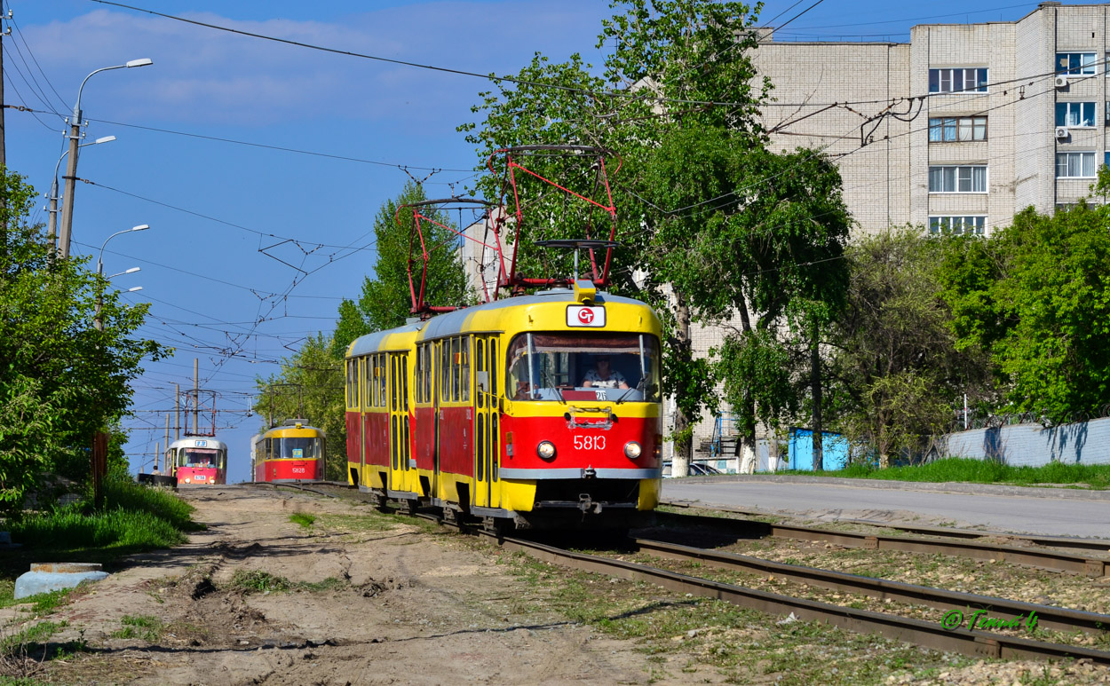 Волгоград, Tatra T3SU № 5813