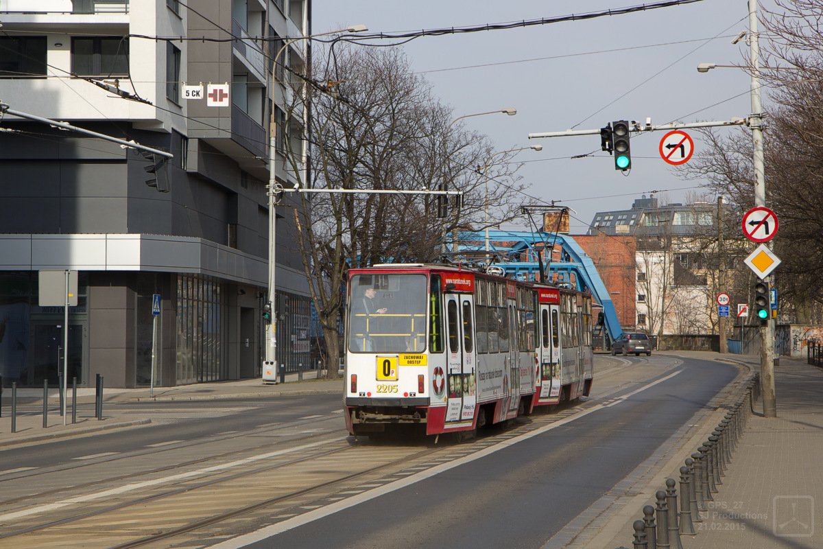 Вроцлав, Konstal 105Na № 2205