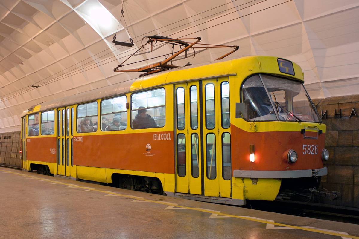 Волгоград, Tatra T3SU № 5826