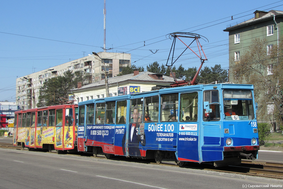 Ангарск, 71-605 (КТМ-5М3) № 158