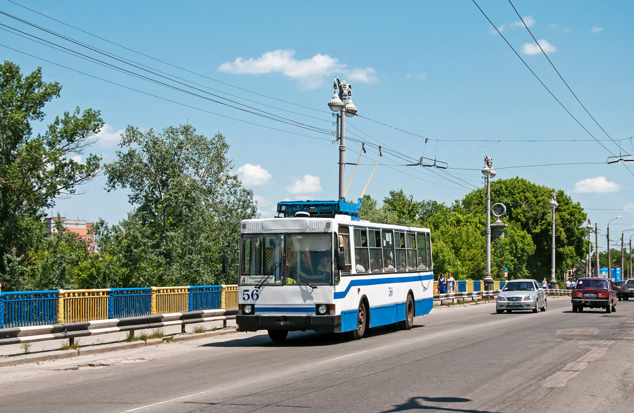 Полтава, ЮМЗ Т1Р (Т2П) № 56