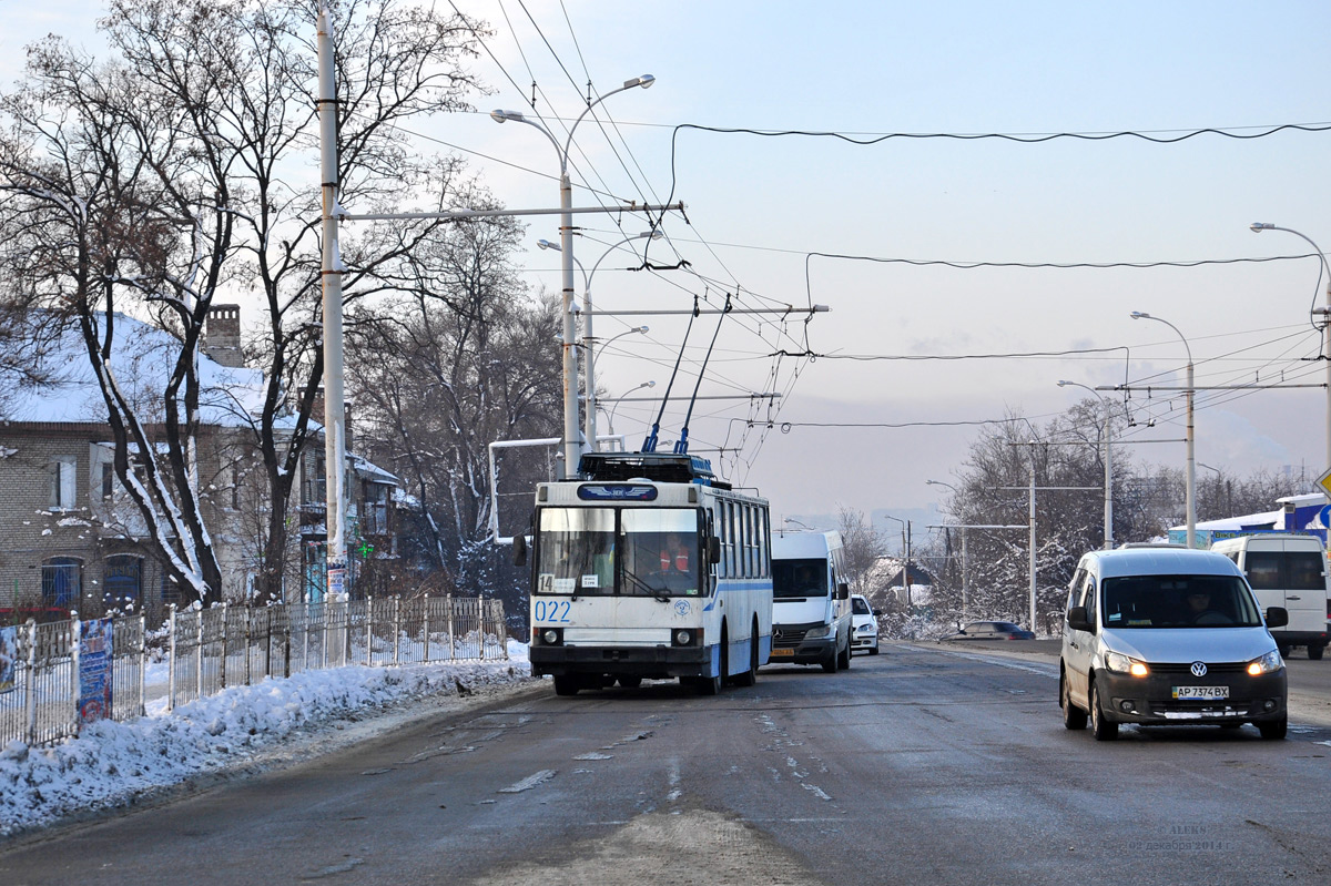 Zaporižžia, YMZ T2 č. 022