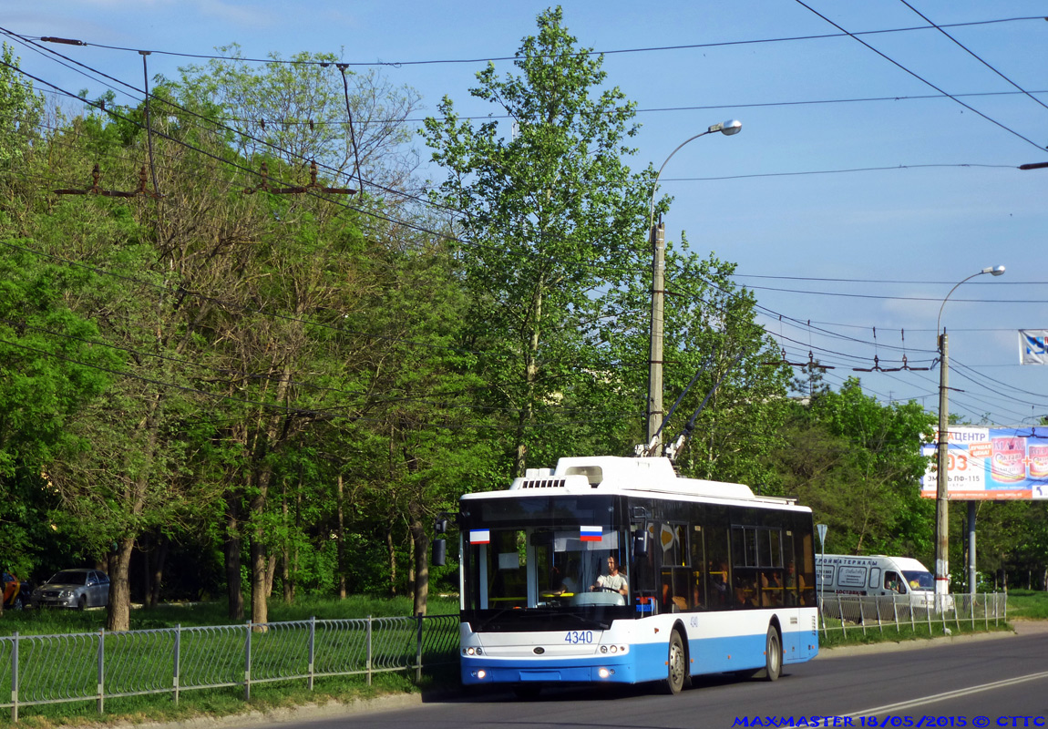 Крымский троллейбус, Богдан Т70110 № 4340