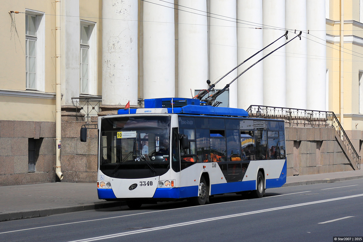 Санкт-Петербург, ВМЗ-5298.01 «Авангард» № 3340
