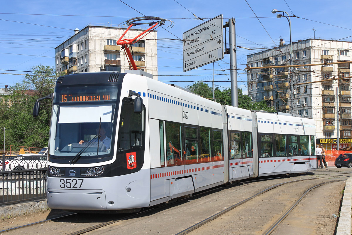 Москва, 71-414 (Pesa Fokstrot) № 3527