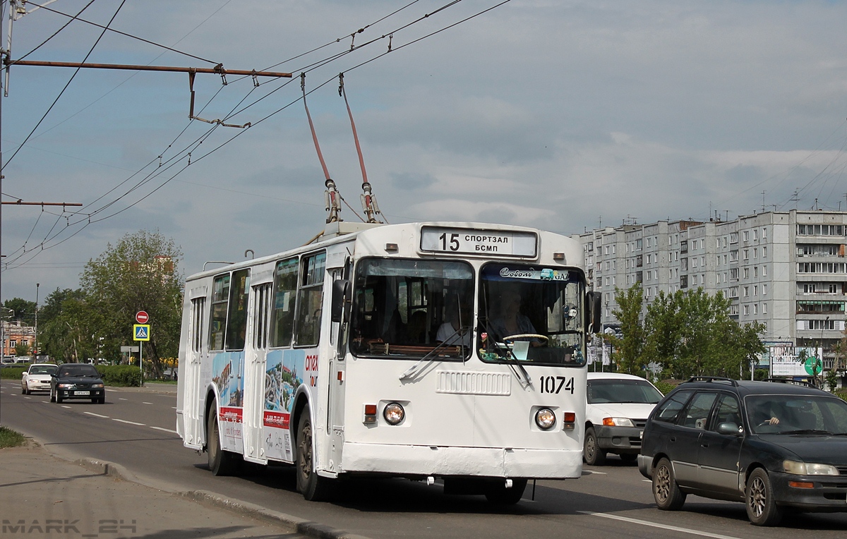 Красноярск, ЗиУ-682Г-016 (018) № 1074