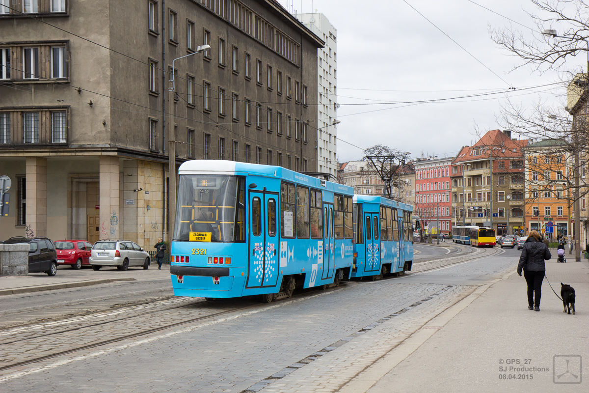 Вроцлав, Konstal 105NWrD № 2321
