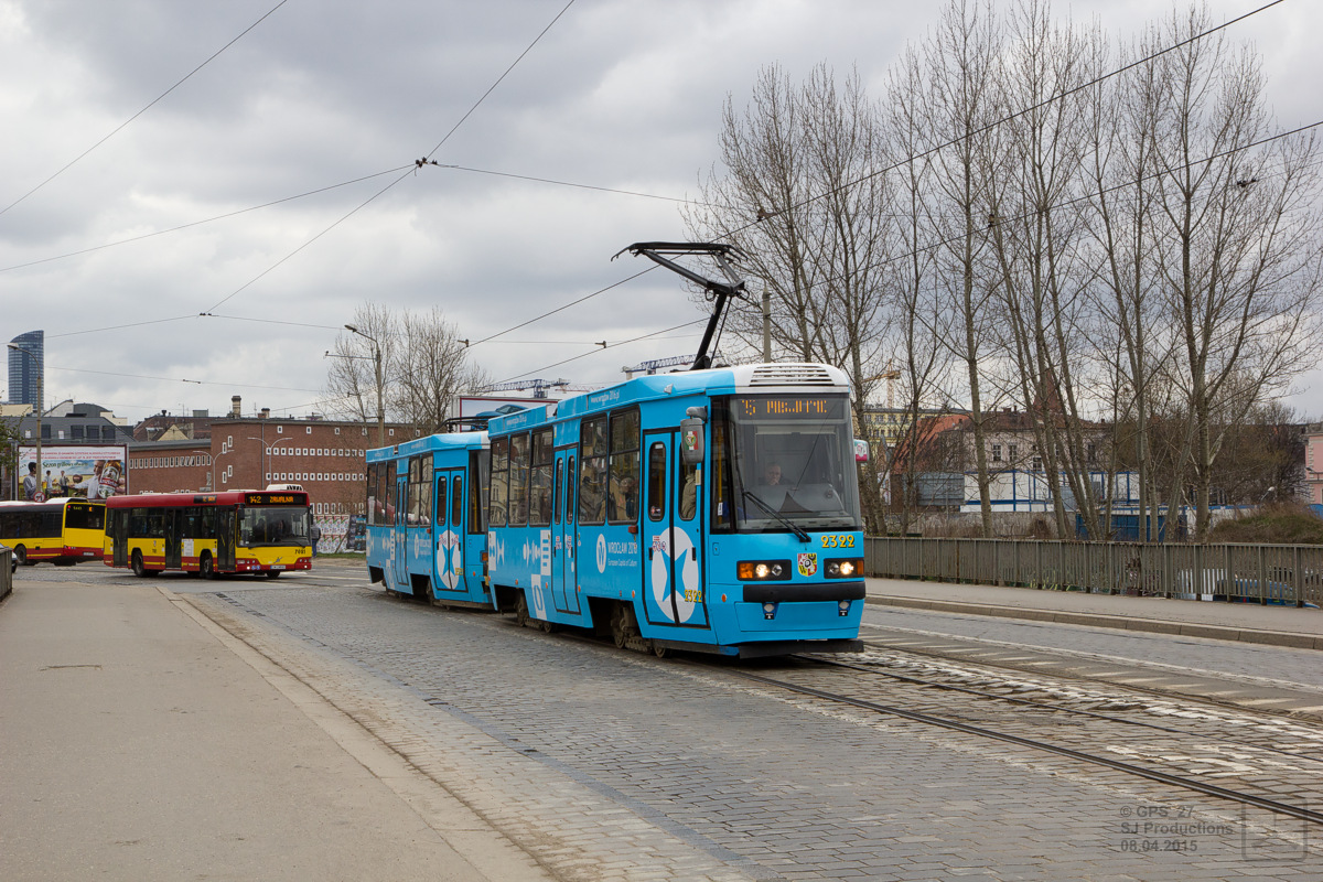 Вроцлав, Konstal 105NWr № 2322