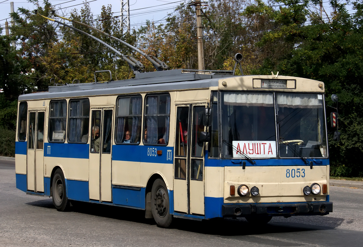 Кримський тролейбус, Škoda 14Tr02/6 № 8053