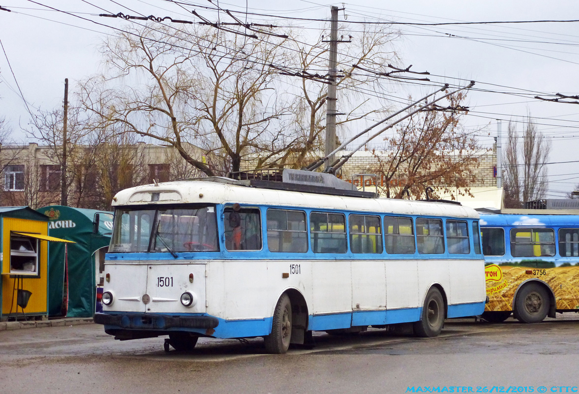 Крымский троллейбус, Škoda 9Tr19 № 1501