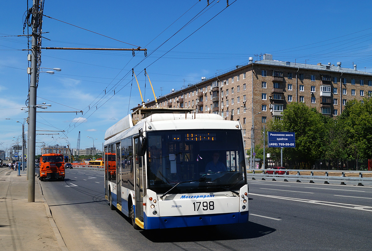 Москва, Тролза-5265.00 «Мегаполис» № 1798