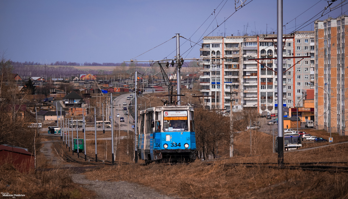 Прокопьевск, 71-605 (КТМ-5М3) № 334