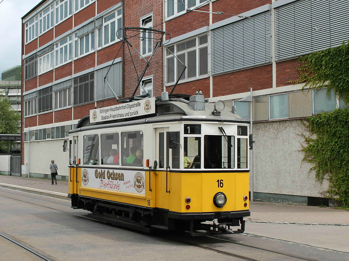 Ulm, Lindner 2-axle motor car č. 16