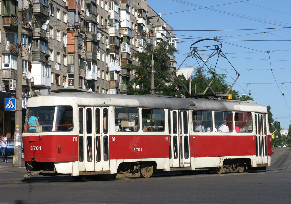 Киев, Tatra T3SU № 5701