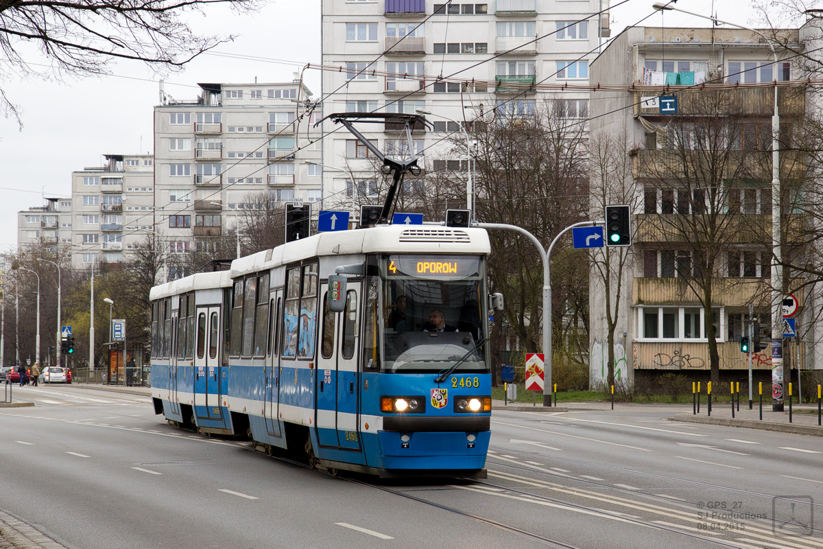 Вроцлав, Konstal 105NWr № 2468