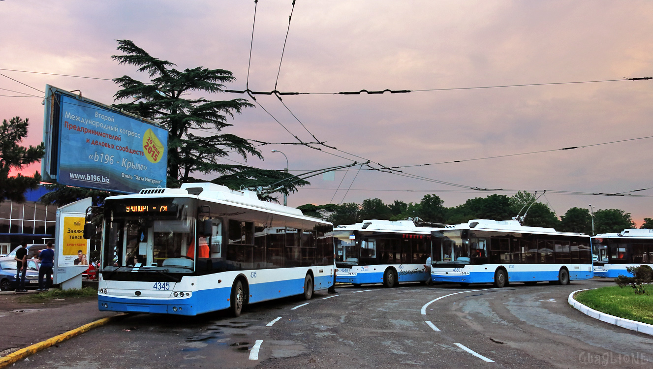 Krymský trolejbus, Bogdan T70110 č. 4345 Krymský trolejbus, Bogdan T70110 č. 4345