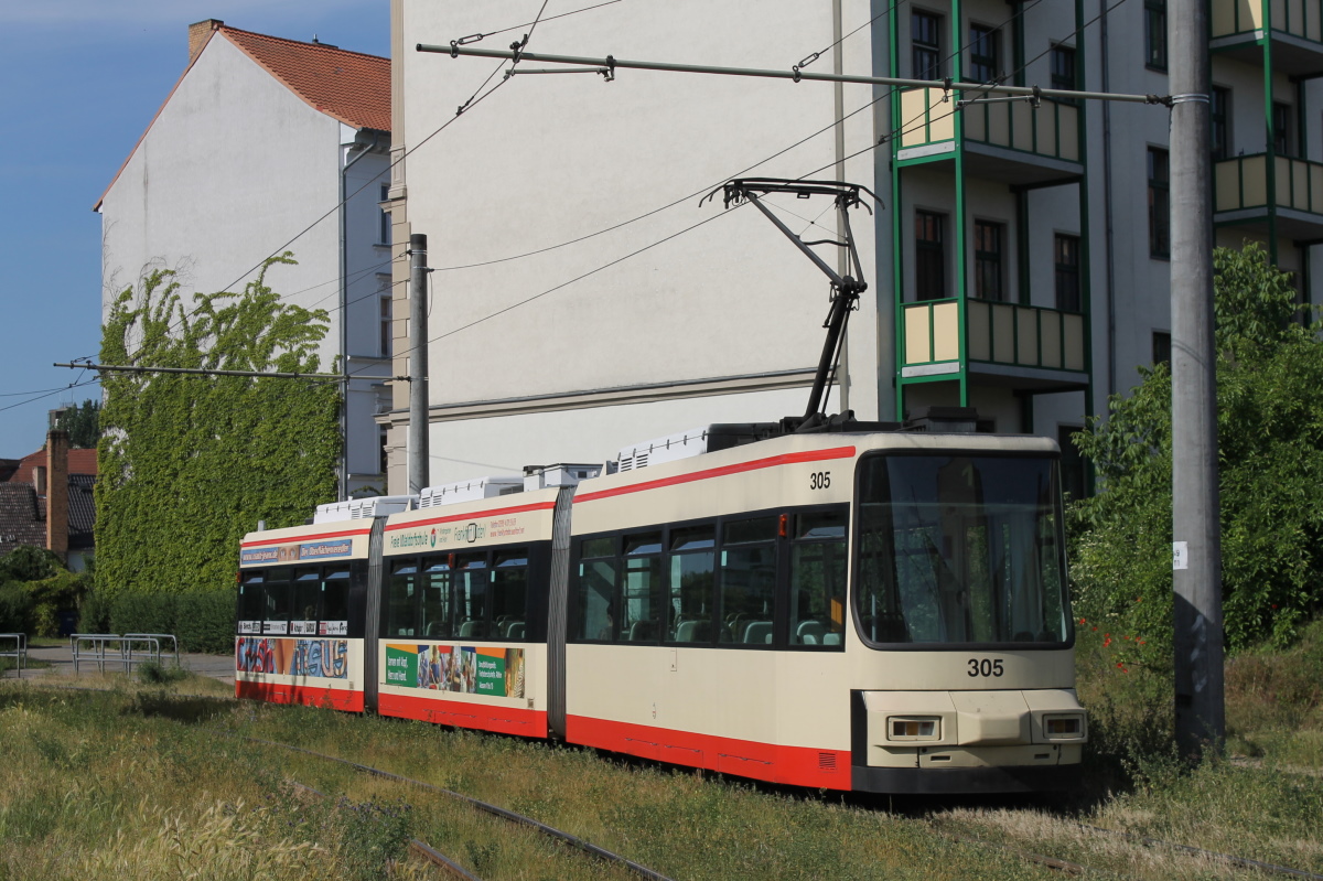 Frankfurt an der Oder, AEG GT6M nr. 305