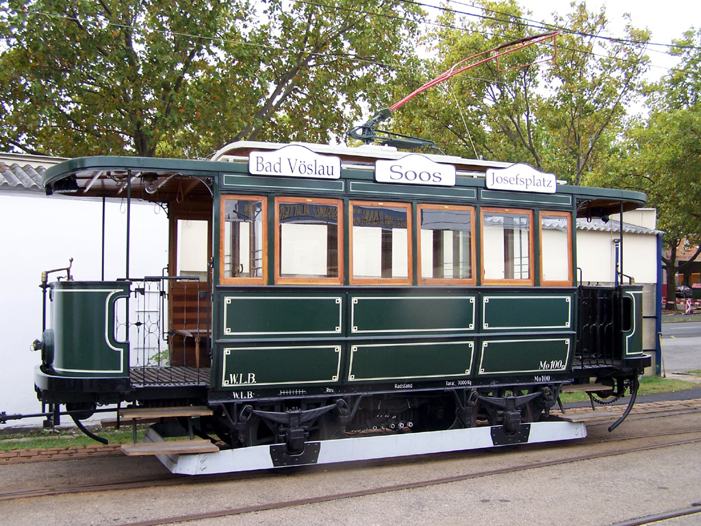 Mariazell, Graz 2-axle motor car № 100; Vienna — 125. anniversary of Wiener Lokalbahnen