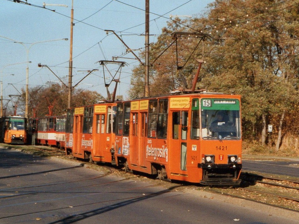 Гданьск, Konstal 105Na № 1421