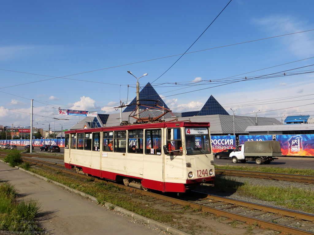 Челябинск, 71-605 (КТМ-5М3) № 1244