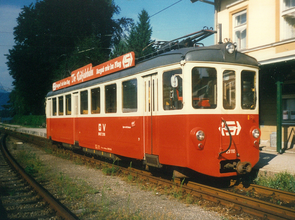 Гмунден – Форхдорф – Ламбах, SWP/BBC Be 4/4 № 23110