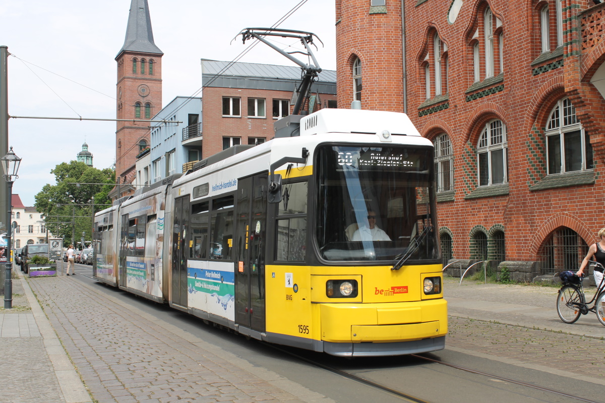 Берлин, BVG GT6U № 1595