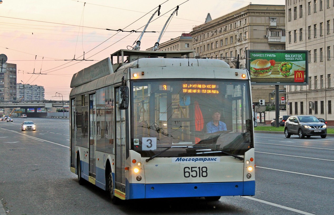 Москва, Тролза-5265.00 «Мегаполис» № 6518
