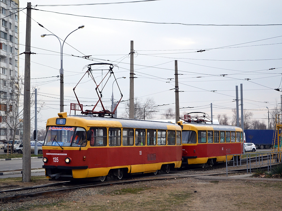 Краснодар, Tatra T3SU № 135