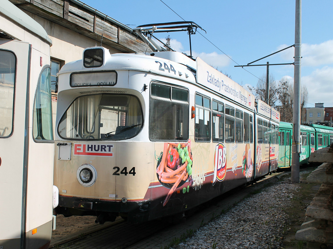 Эльблонг, Duewag GT6 № 244