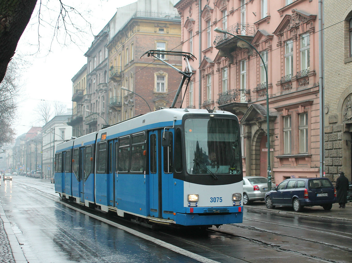 Краков, MAN/Duewag N8S-NF № 3075