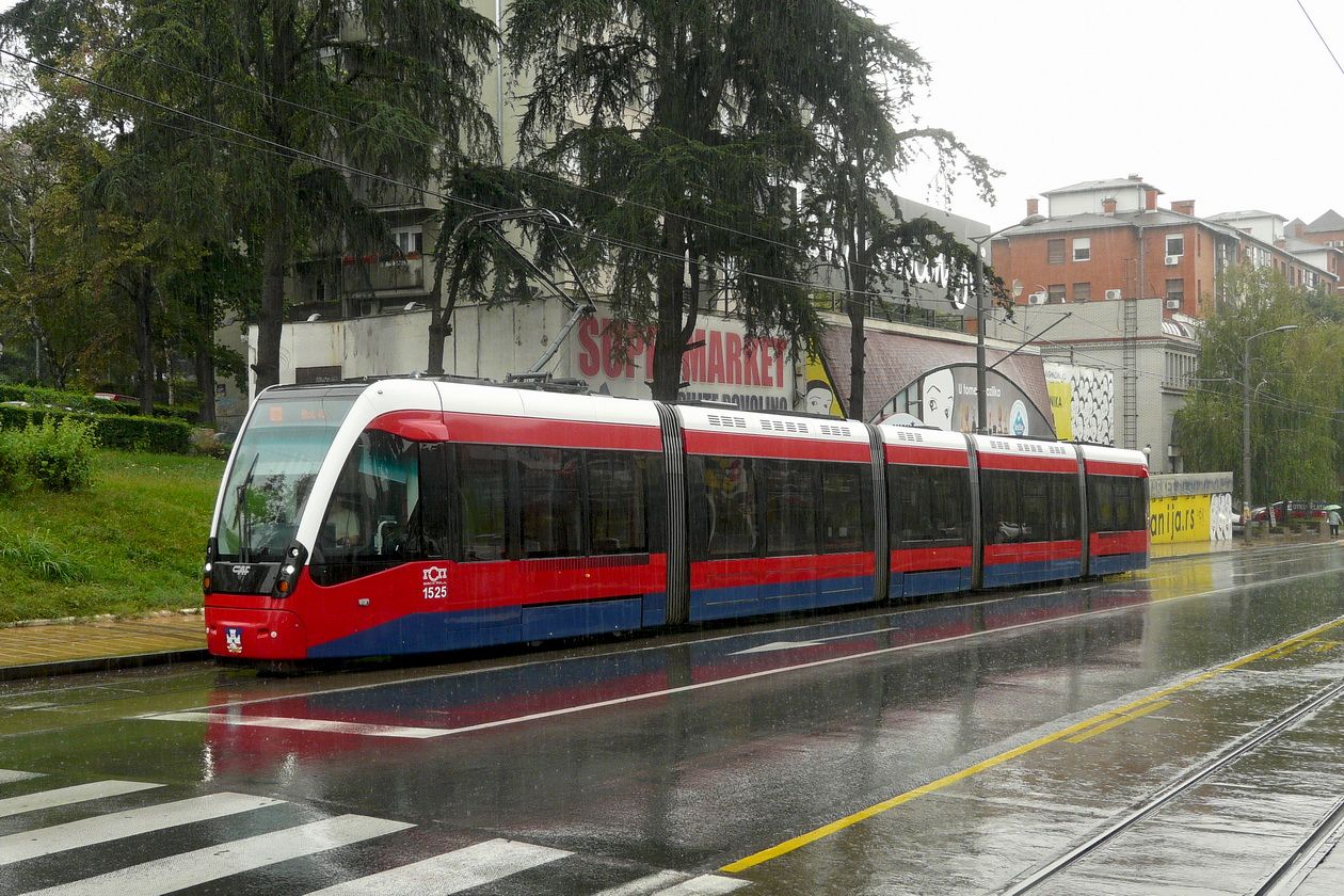 Белград, CAF Urbos 3 № 81525 (1525)