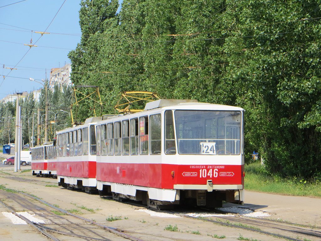 Самара, Tatra T6B5SU № 1046