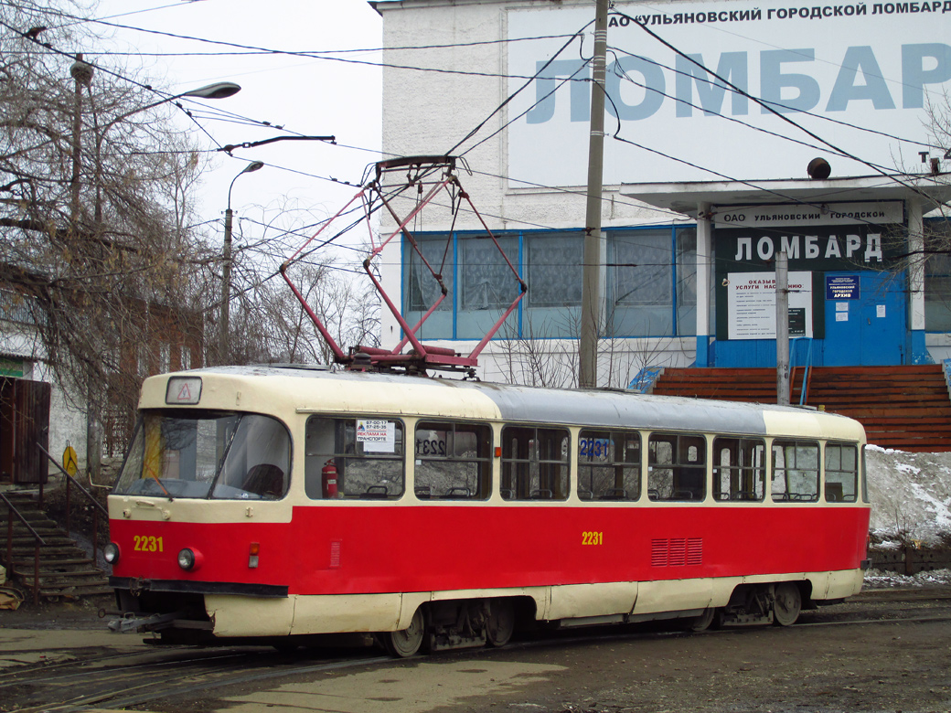 Ульяновск, Tatra T3SU № 2231