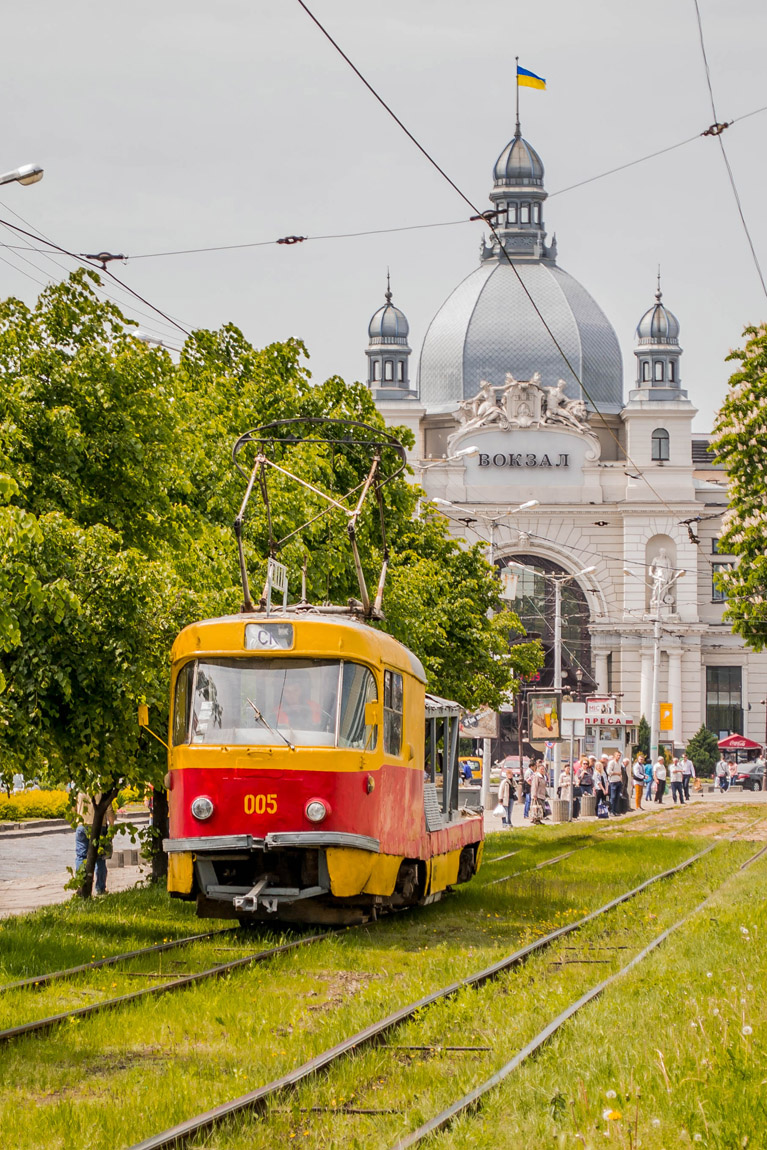 Львов, Tatra T4SU № 005