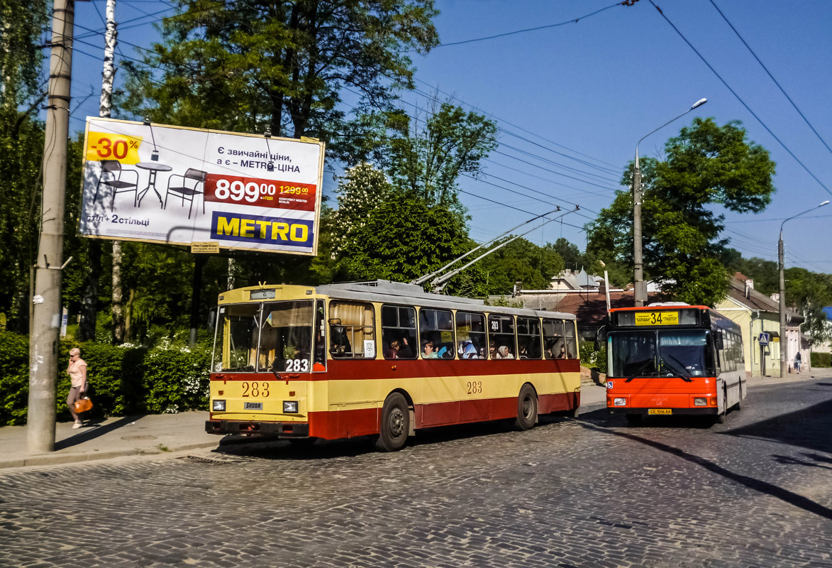Черновцы, Škoda 14Tr89/6 № 283