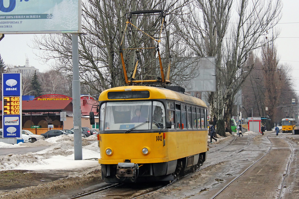 Днепр, Tatra T4D-MT № 1443