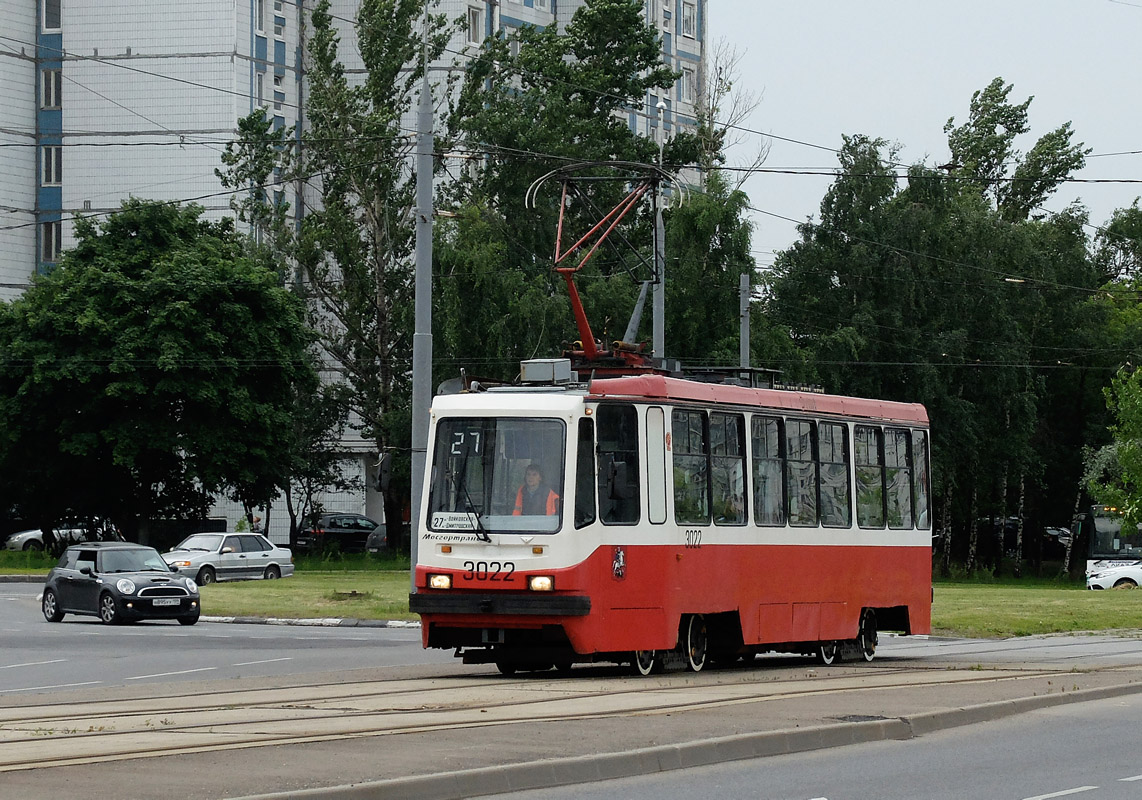 Москва, 71-134А (ЛМ-99АЭ) № 3022