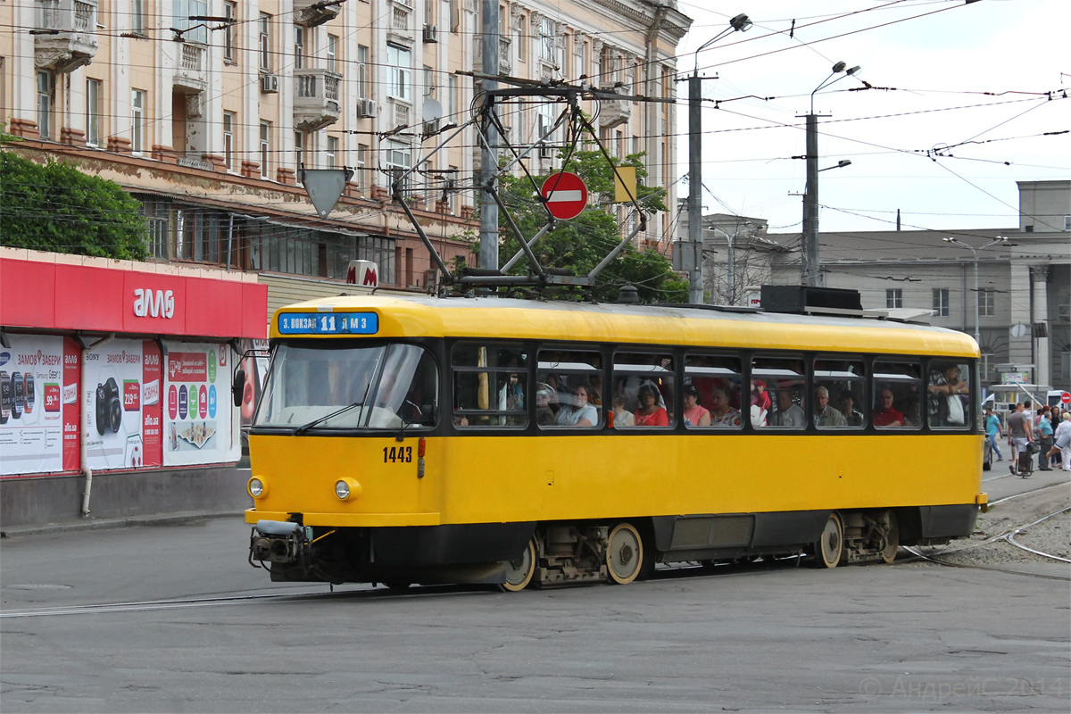 Днепр, Tatra T4D-MT № 1443