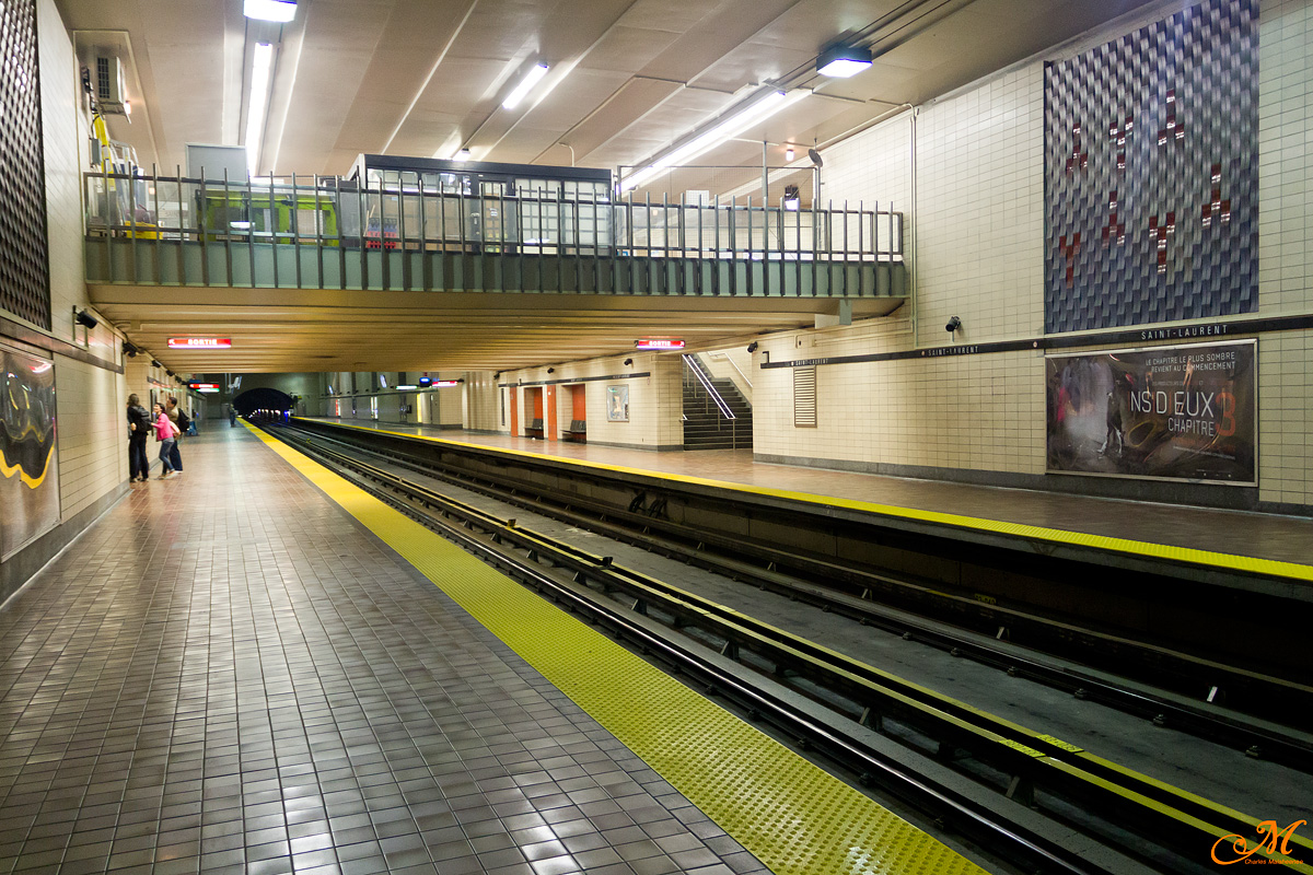 Монреаль — Métro de Montréal -> Ligne verte