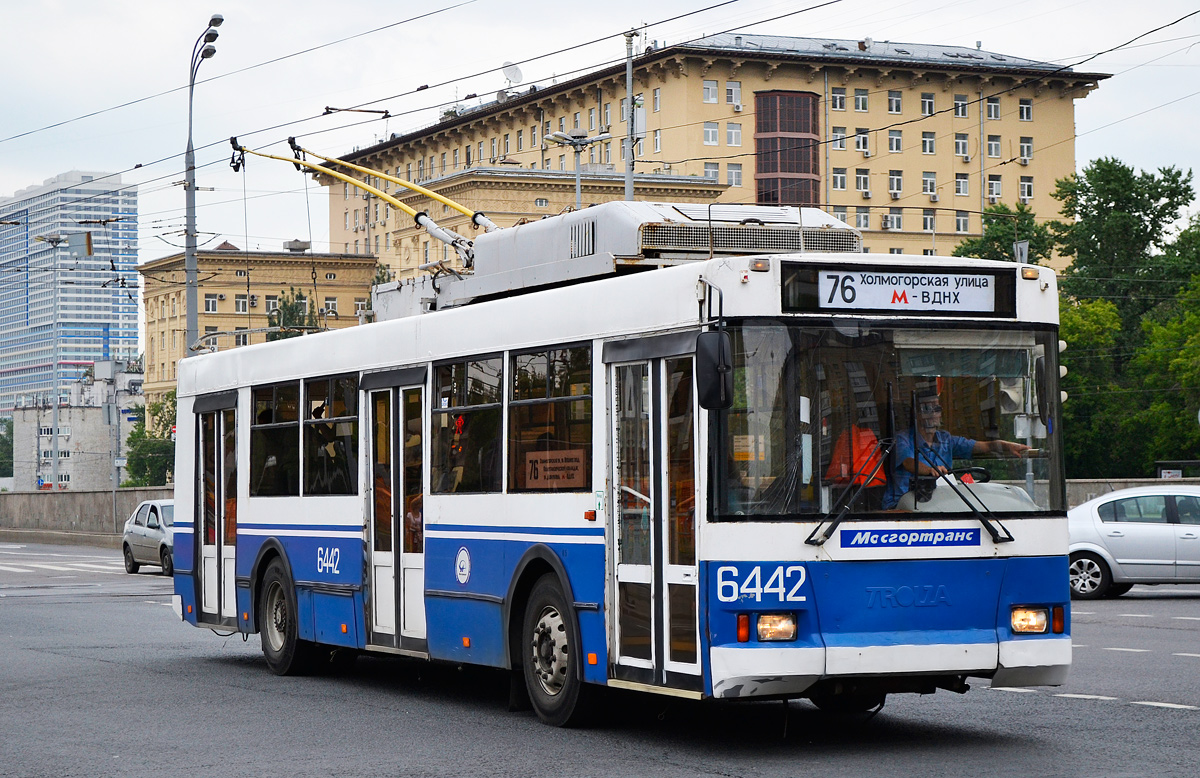 Москва, Тролза-5275.05 «Оптима» (КР МТрЗ) № 6442 Москва, Тролза-5275.05 «Оптима» (КР МТрЗ) № 6442