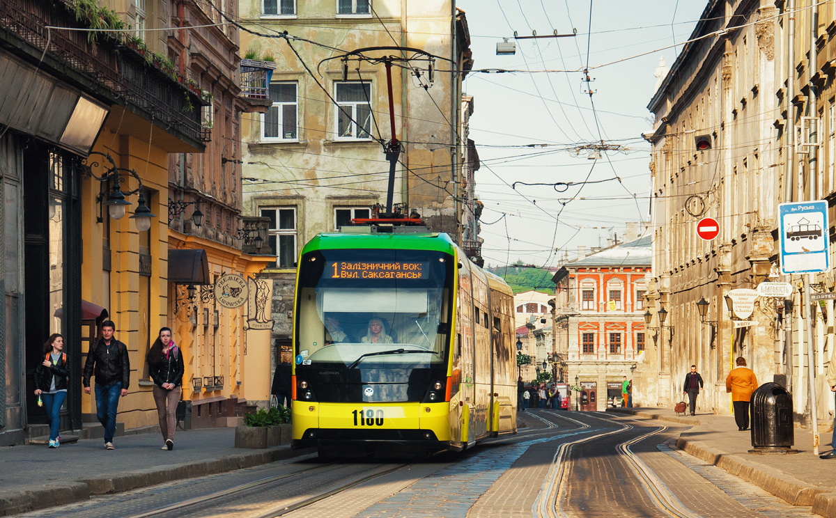 Львов, Electron T3L44 № 1180