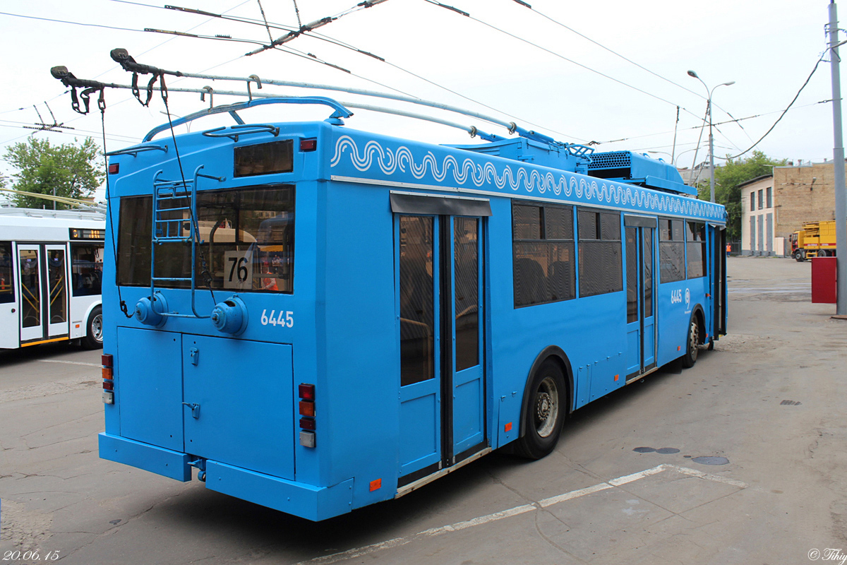 Москва, Тролза-5275.05 «Оптима» (КР МТрЗ) № 6445