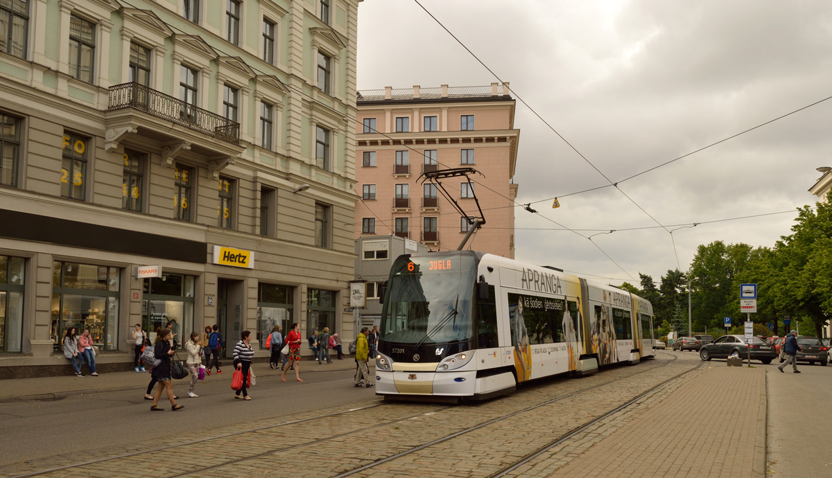 Рига, Škoda 15T ForCity Alfa Riga № 57201