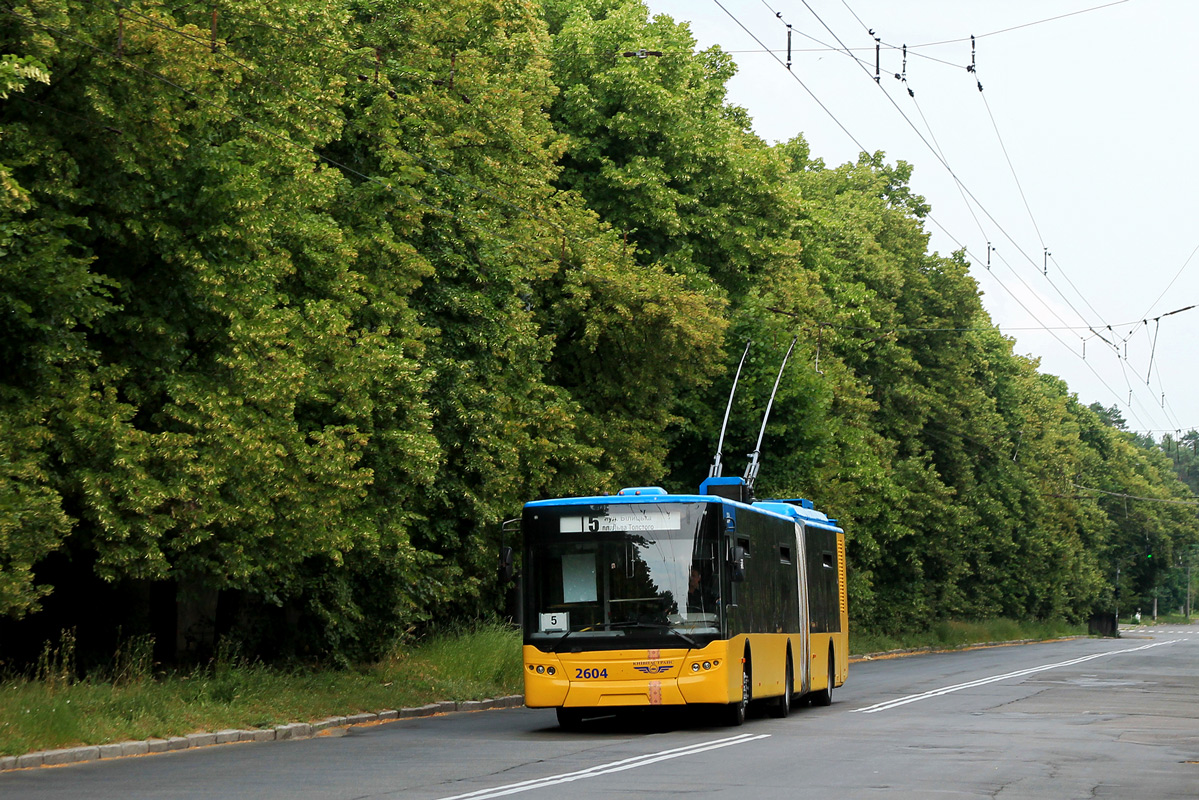 Киев, ЛАЗ E301D1 № 2604