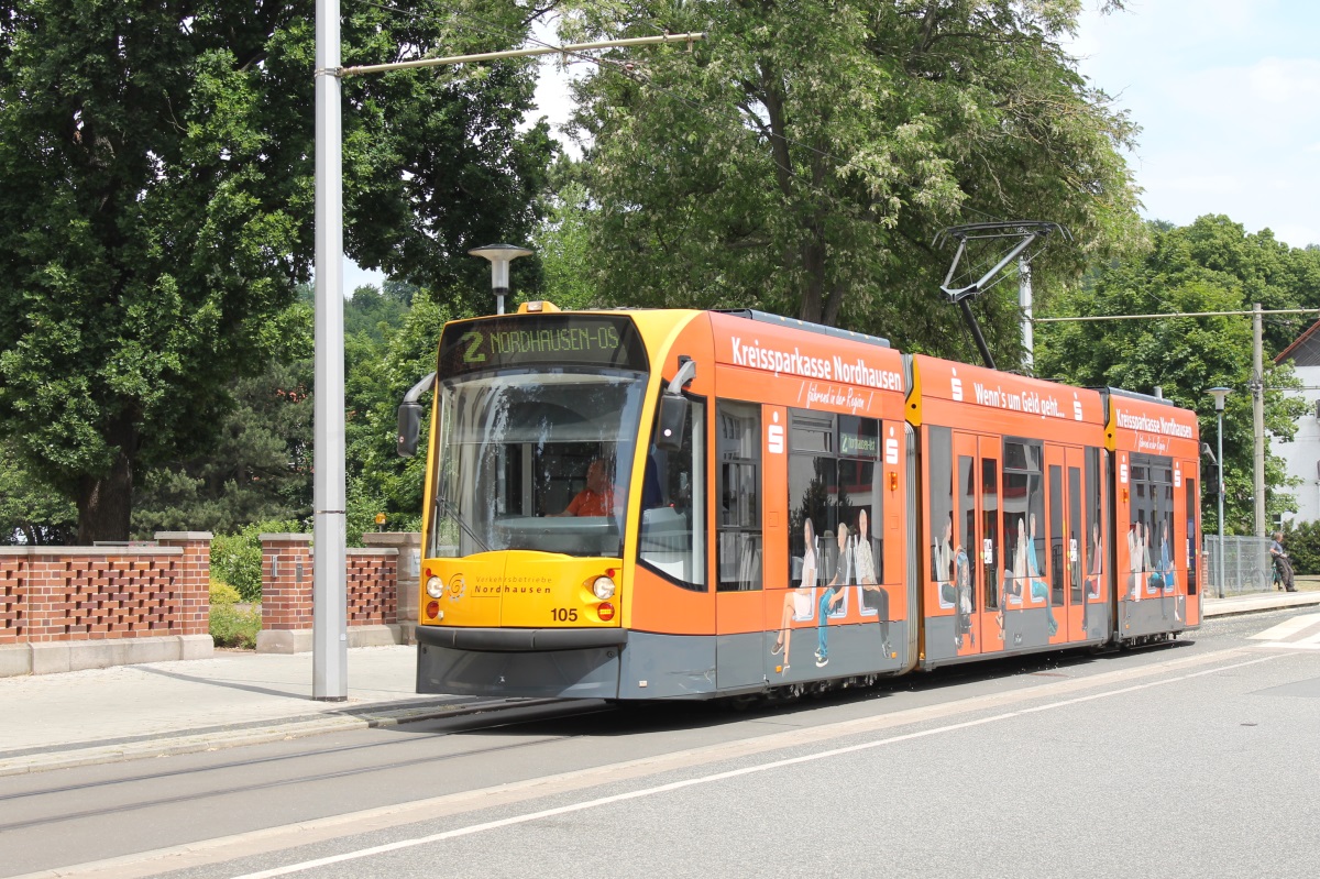 Нордхаузен, Siemens Combino Advanced № 105