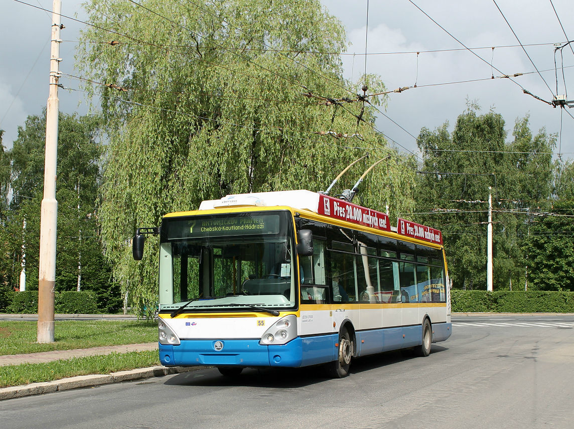 Марианске-Лазне, Škoda 24Tr Irisbus Citelis № 55