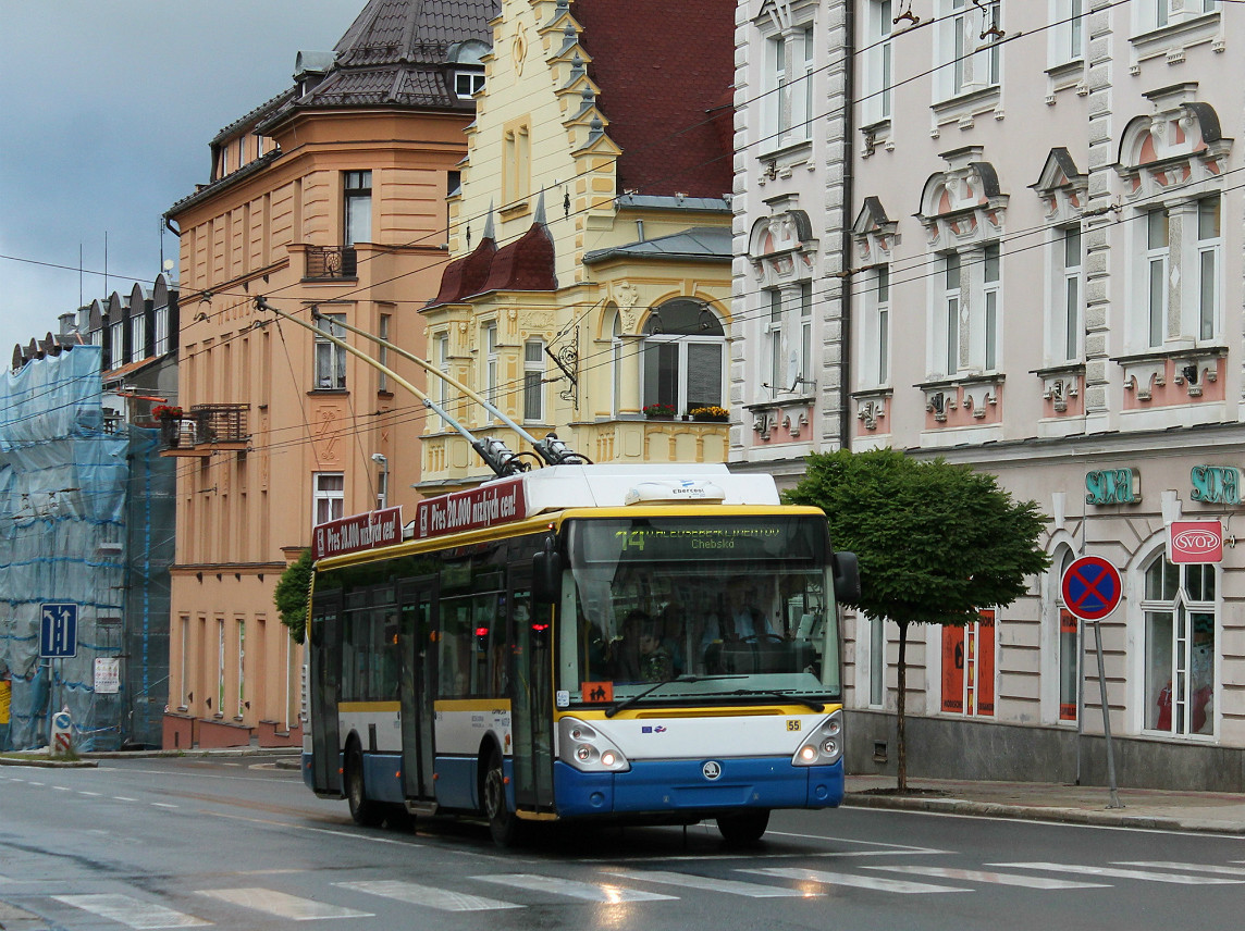 Марианске-Лазне, Škoda 24Tr Irisbus Citelis № 55